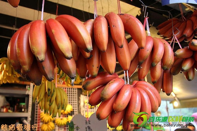红香蕉与普通香蕉有什么区别?