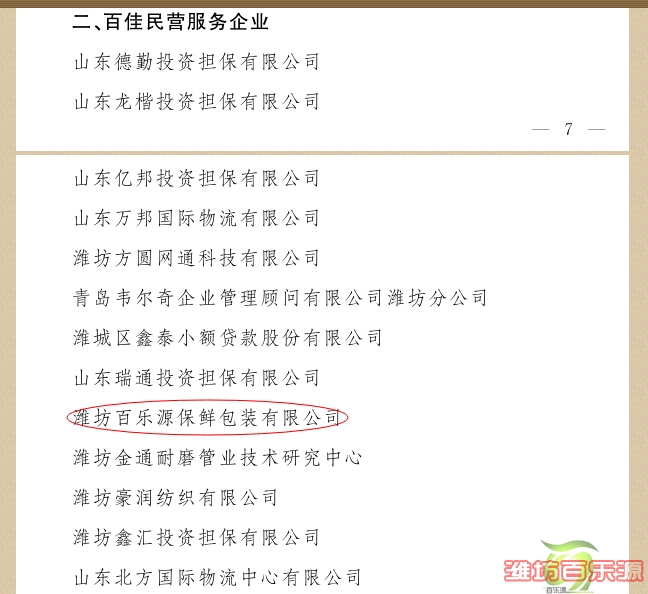 百乐源荣誉称号