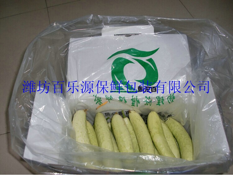 2014年百乐源白黄瓜的保鲜袋产品